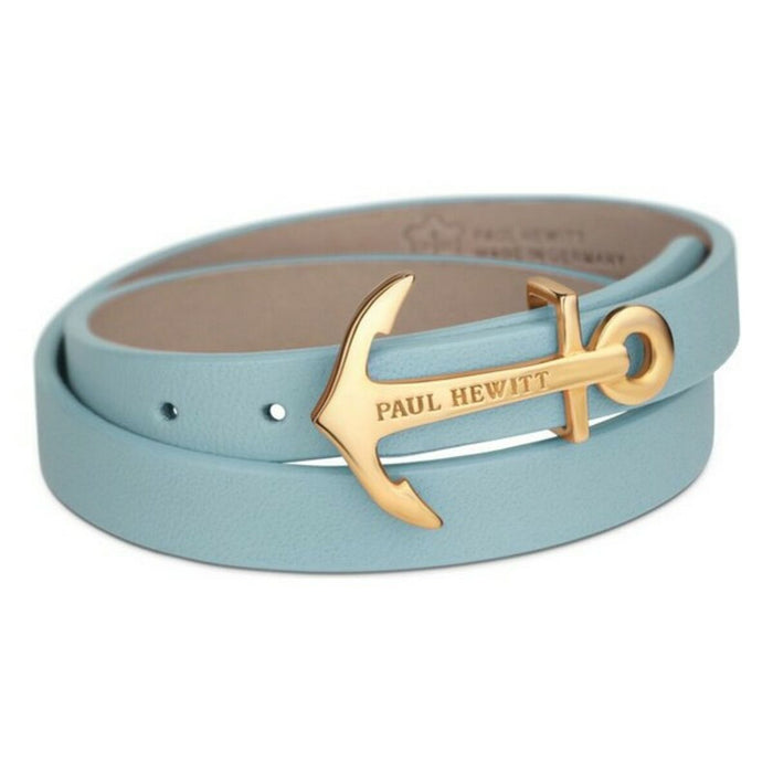 Ladies'Bracelet Paul Hewitt PH-WB-G-23S-VOR Blue Leather (31-35 cm)
