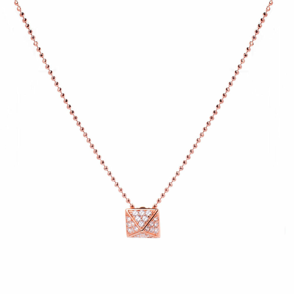 Ladies'Necklace Sif Jakobs P1851-CZ-RG (23 cm)