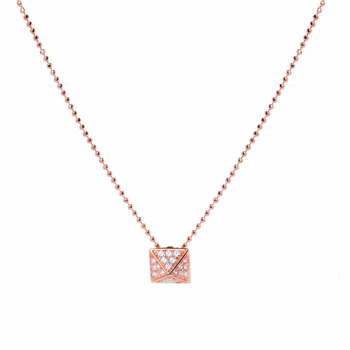 Ladies'Necklace Sif Jakobs P1851-CZ-RG (23 cm)