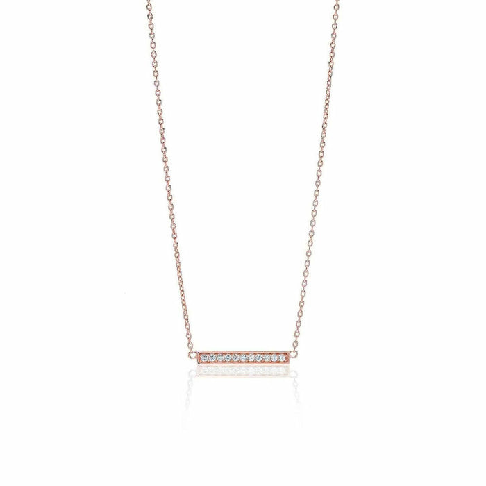 Ladies'Necklace Sif Jakobs C1011-CZ-RG (38 cm)