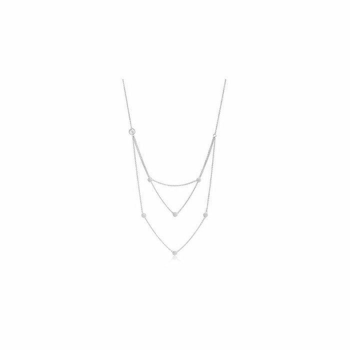 Ladies'Necklace Sif Jakobs C1050-3-CZ (35 cm)