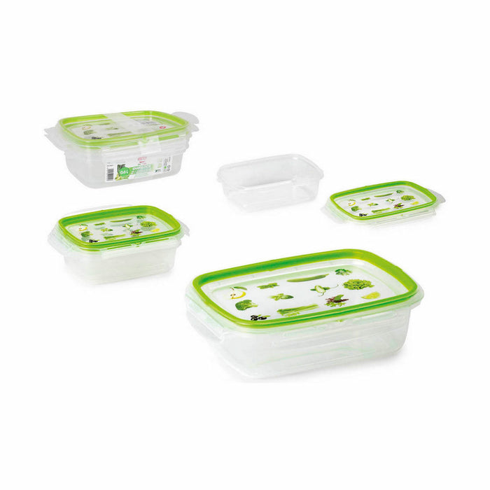 Lunch box Snips 600 ml Hermetically sealed (2 Units)