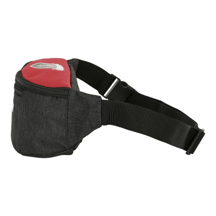 Belt Pouch Harry Potter Witchcraft Black Maroon (23 x 12 x 9 cm)