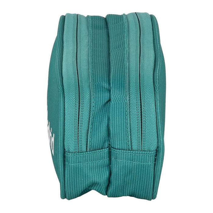 School Case Real Madrid C.F. White Turquoise Green (21 x 8 x 6 cm)