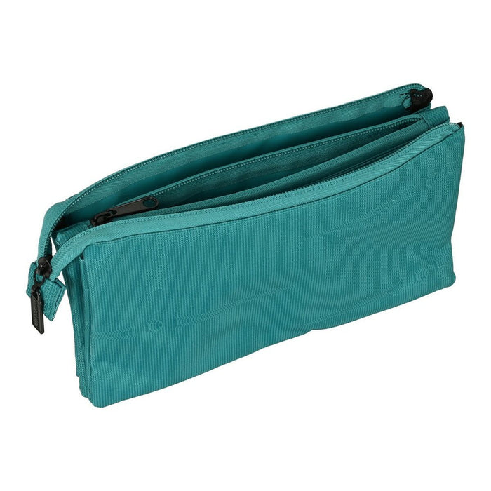 School Case Real Madrid C.F. White Turquoise Green (22 x 12 x 3 cm)