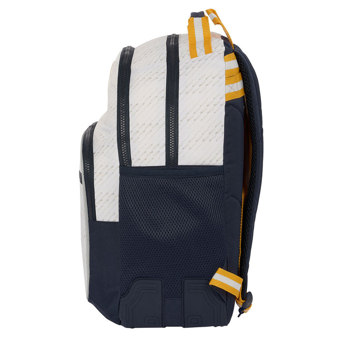 School Bag Real Madrid C.F. White 32 x 42 x 15 cm
