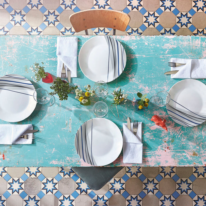 Deep Plate Arcopal Athenais 20 cm Multicolour Glass (12 Units)