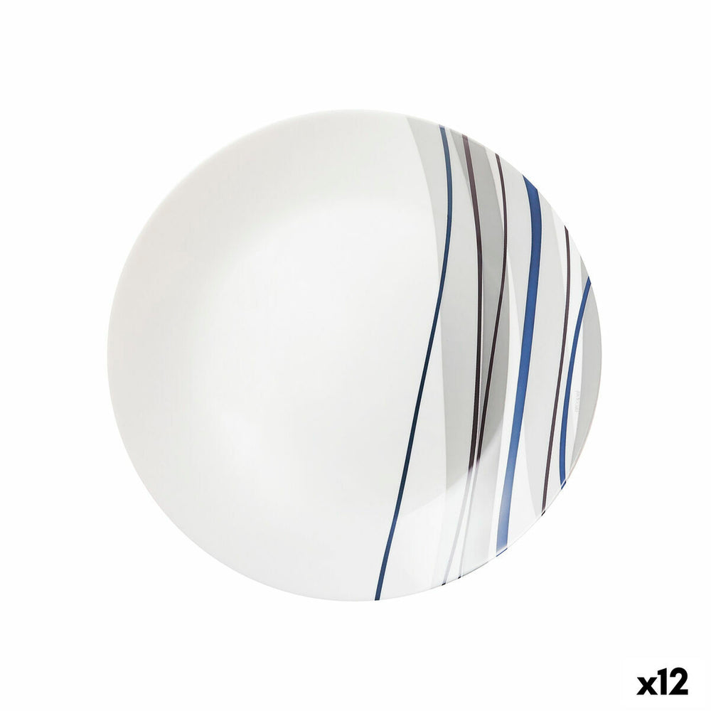 Dessert Dish Arcopal Athenais Multicolour Glass Ø 18 cm (12 Units)