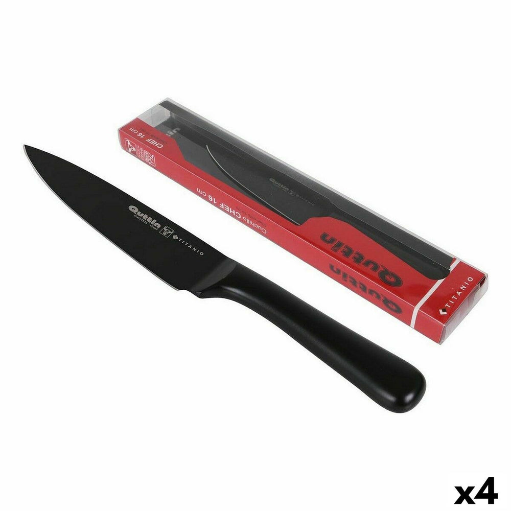Chef's knife Quttin   Titanium 16 cm (4 Units)