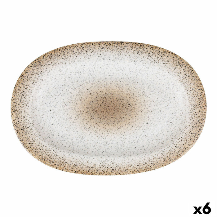 Tray Inde Partia Porcelain 27 x 7 x 1,5 cm (6 Units)