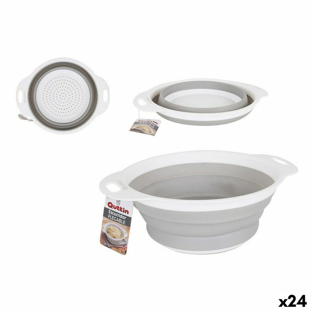 Drainer Quttin Foldable 24,5 x 20 x 8,8 cm (24 Units) (24,5 x 20 x 8,8 cm)