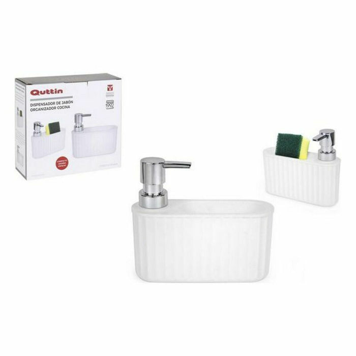 Soap Dispenser Quttin Organiser 16,6 x 5 x 14,5 cm (12 Units)