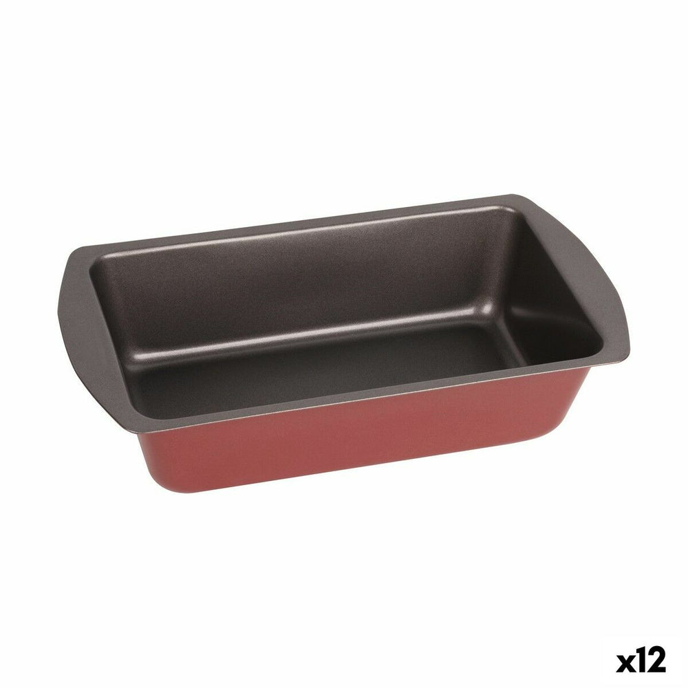 Baking tray Quttin Cherry Carbon steel Rectangular 28 x 15 x 7 cm (12 Units)