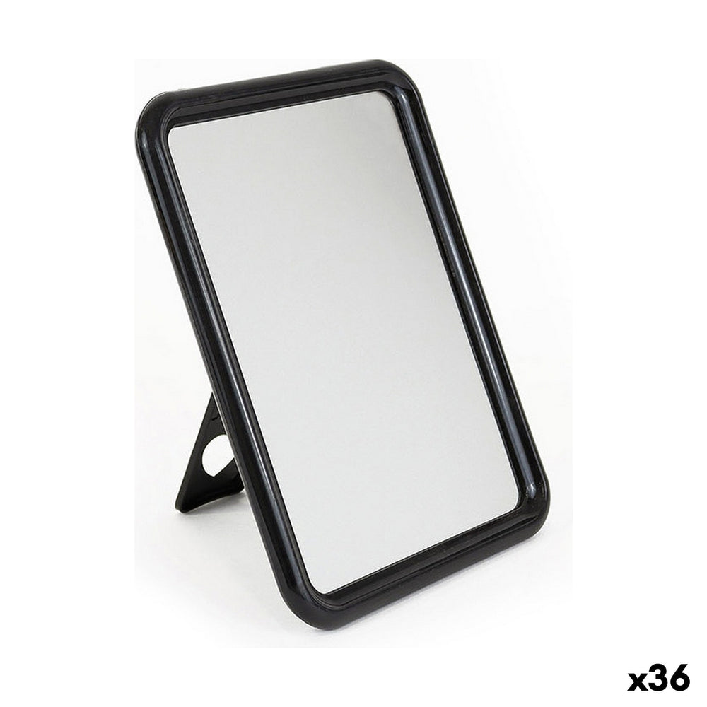 Mirror with Mounting Bracket Wooow 13 x 18 x 1,1 cm (36 Units)