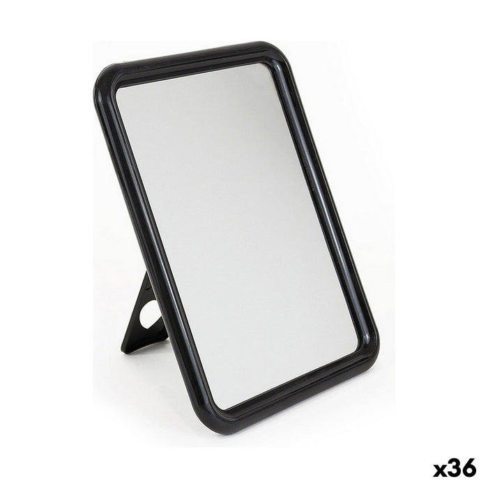 Mirror with Mounting Bracket Wooow 13 x 18 x 1,1 cm (36 Units)