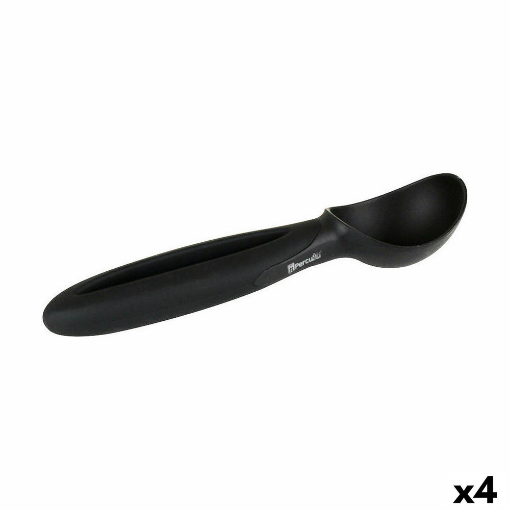 Ice cream Spoon Percutti Formula Black (4 Units)