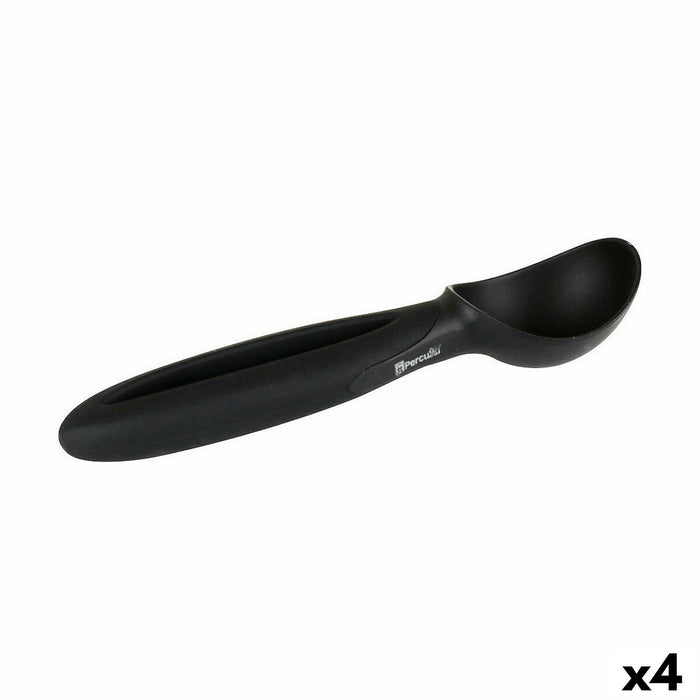 Ice cream Spoon Percutti Formula Black (4 Units)