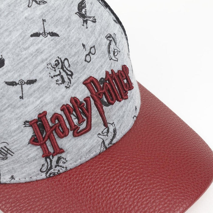 Child Cap Harry Potter Maroon Grey (53 cm)
