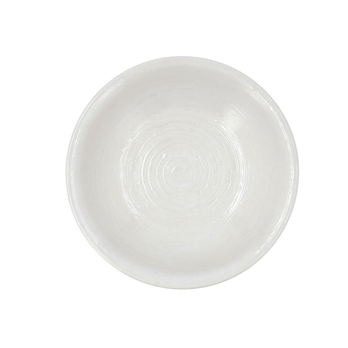 Deep Plate La Bouchée Alma Ceramic White Ø 21,5 cm (12 Units)