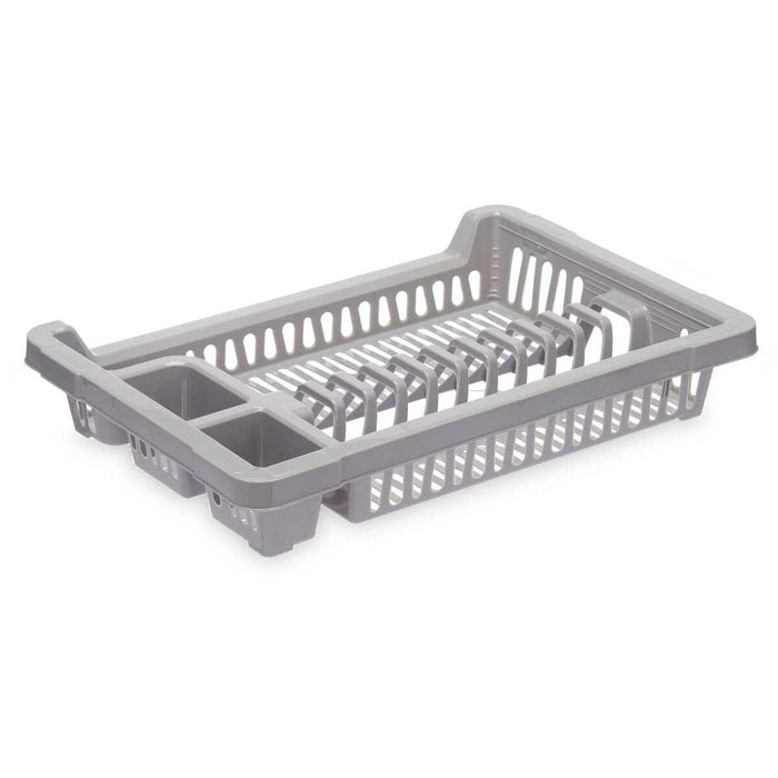 Draining Rack for Kitchen Sink Grey Plastic 42,5 x 7 x 29,5 cm (24 Units)
