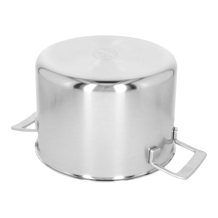 DEMEYERE Industry 5 8 L 18/10 Stainless Steel Stock Pot With Lid