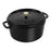STAUB La Cocotte 12.5 L Cast Iron Round Cocotte, Black