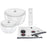 ZWILLING Fresh & Save BOWLS Glass / M/L Vacuum Starter Set, 9 Piece