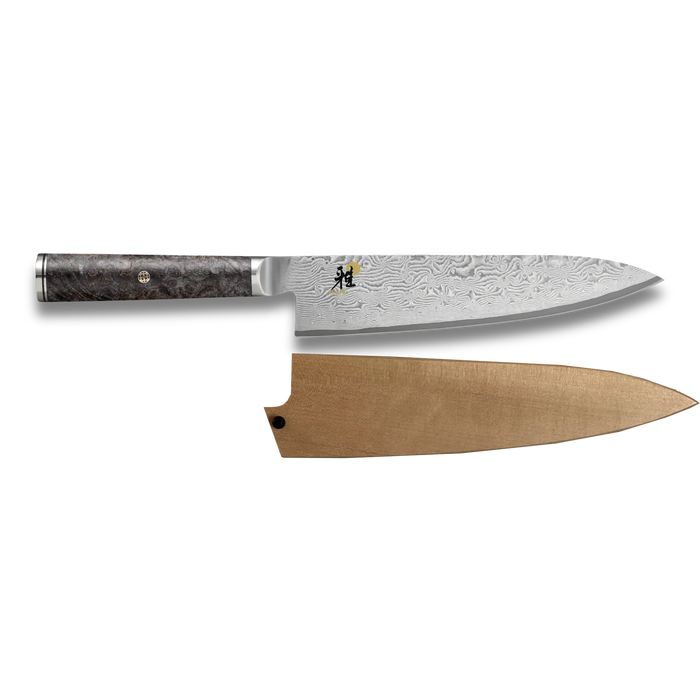 Elite Chef’s Set: MIYABI 5000 MCD 67 Knife with Authentic Japanese Sheath