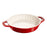 STAUB Ceramique 24 cm Ceramic Round Pie Dish, Cherry