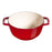 STAUB Specialities Cast Iron Fondue Set, Cherry