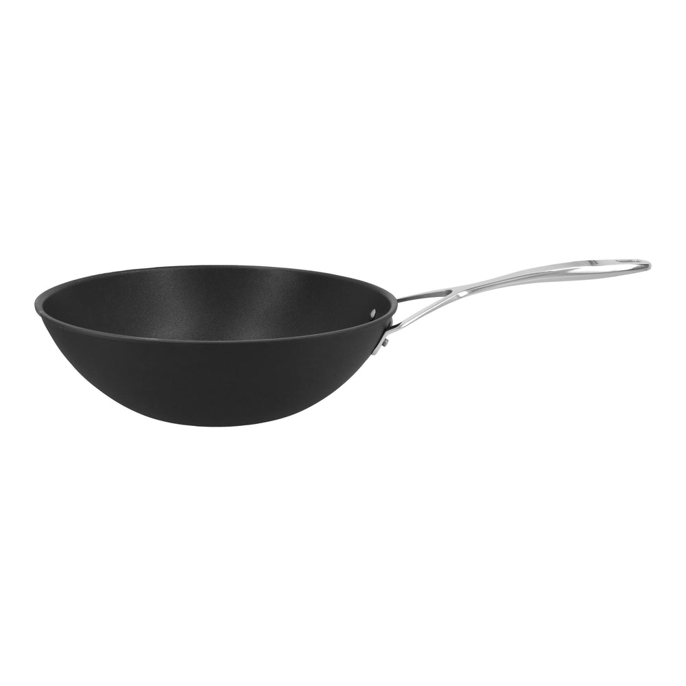 DEMEYERE Alu Pro 5 30 cm / 12 inch Aluminum Wok Flat Bottom