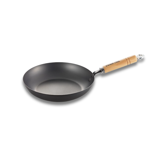 Yoshikawa Cook-Pal Ren Japanese Carbon Steel Frying Pan 24cm | Made in Japan
