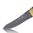 Hatif Hunter Special - Damascus Steel Skinner Knife 5 inch with Leather Sheath
