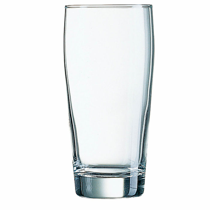 Beer Glass Arcoroc Willi Becher Transparent Glass 400 ml (12 Units)