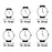 Ladies'Watch Guess W0456L9 (Ø 36,5 mm)