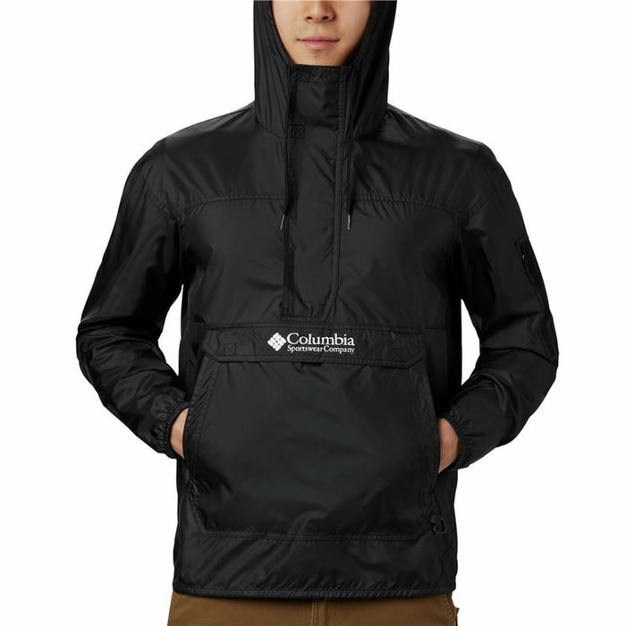 Windcheater Jacket Columbia Challenger Black Men Foldable