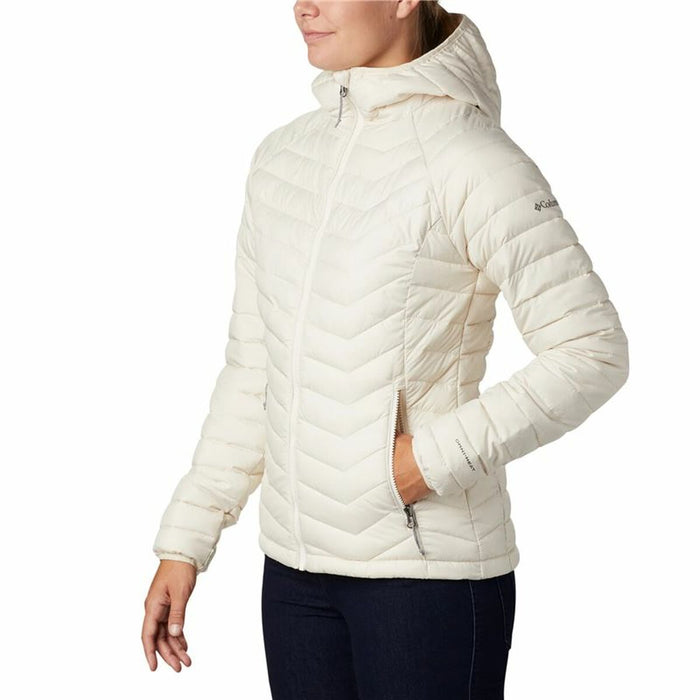 Women's Sports Jacket Columbia Powder Lite White