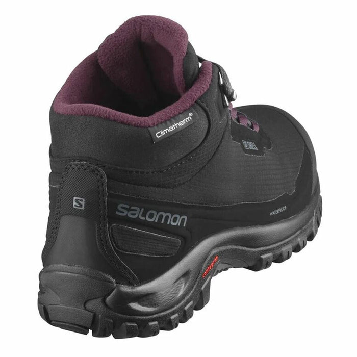 Hiking Boots Salomon Shelter Clima Black Lady