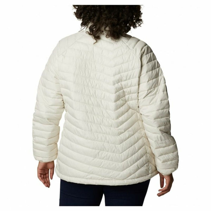 Women's Sports Jacket Columbia Powder Lite White