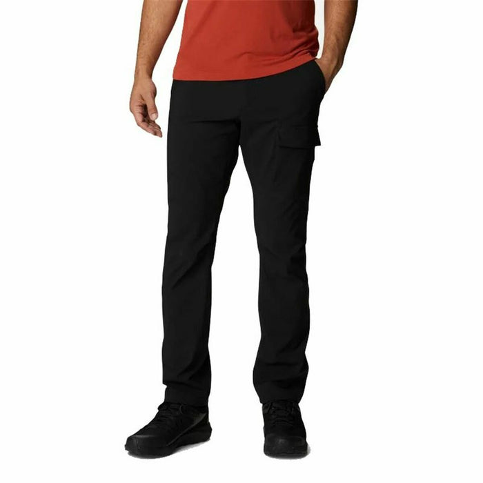 Long Sports Trousers Columbia Maxtrail Black Men