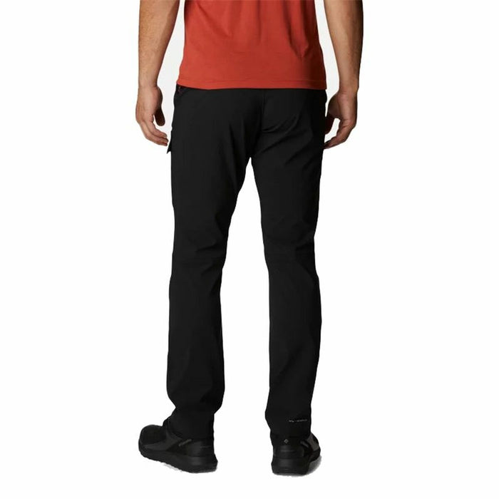 Long Sports Trousers Columbia Maxtrail Black Men