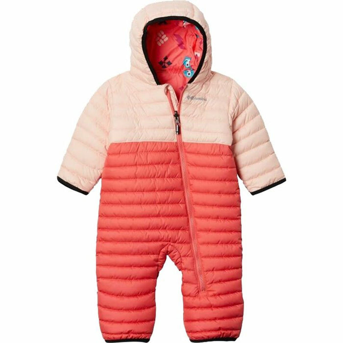 Children's Jumpsuit Columbia Powder Lite Reversible Coral