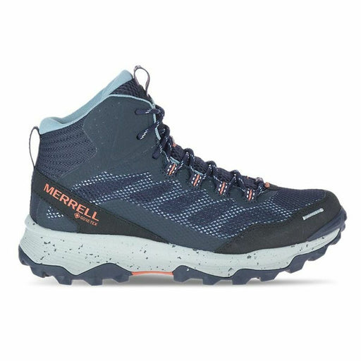 Sports Trainers for Women Merrell Speed Strike Mid Blue