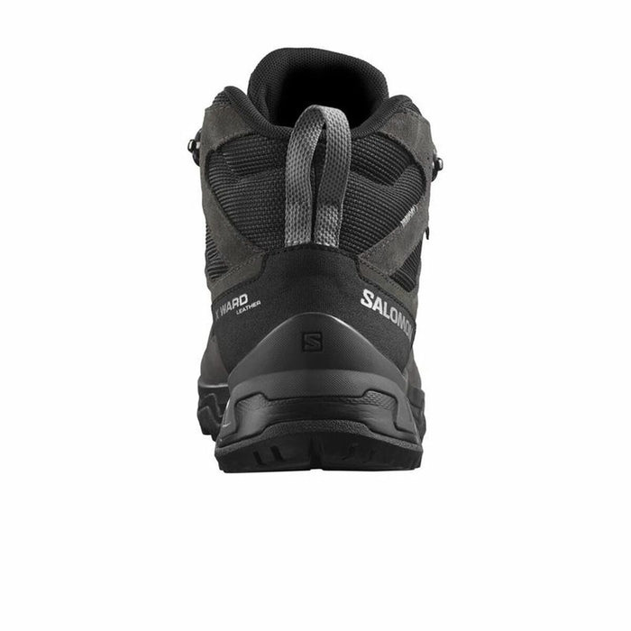 Hiking Boots Salomon X Ward Leather Mid Gore-Tex Black