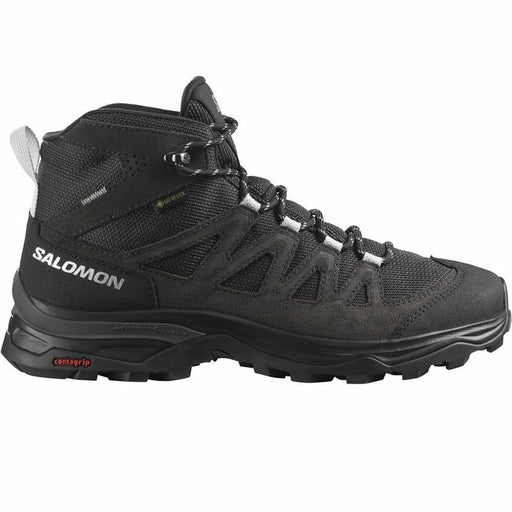 Hiking Boots Salomon X Ward Leather Mid Gore-Tex Black