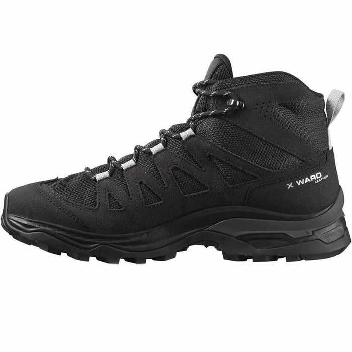 Hiking Boots Salomon X Ward Leather Mid Gore-Tex Black