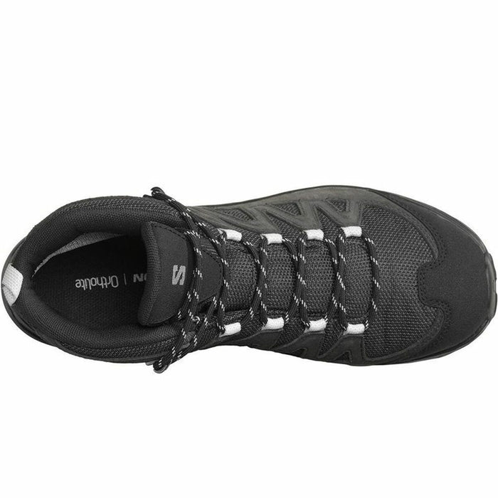 Hiking Boots Salomon X Ward Leather Mid Gore-Tex Black