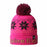 Hat The North Face Tuke Pink One size Children's Pompom (One size)