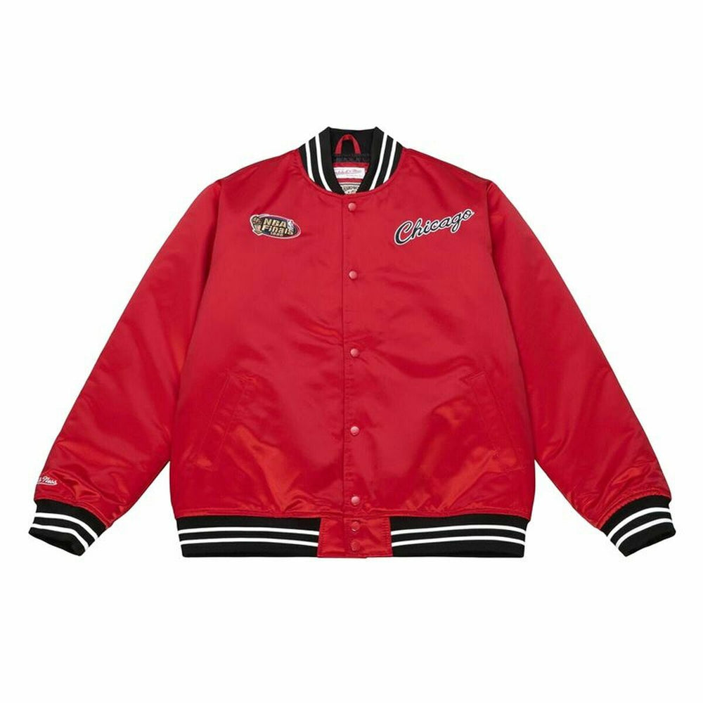 Men's Sports Jacket Mitchell & Ness Chicago Bulls Red