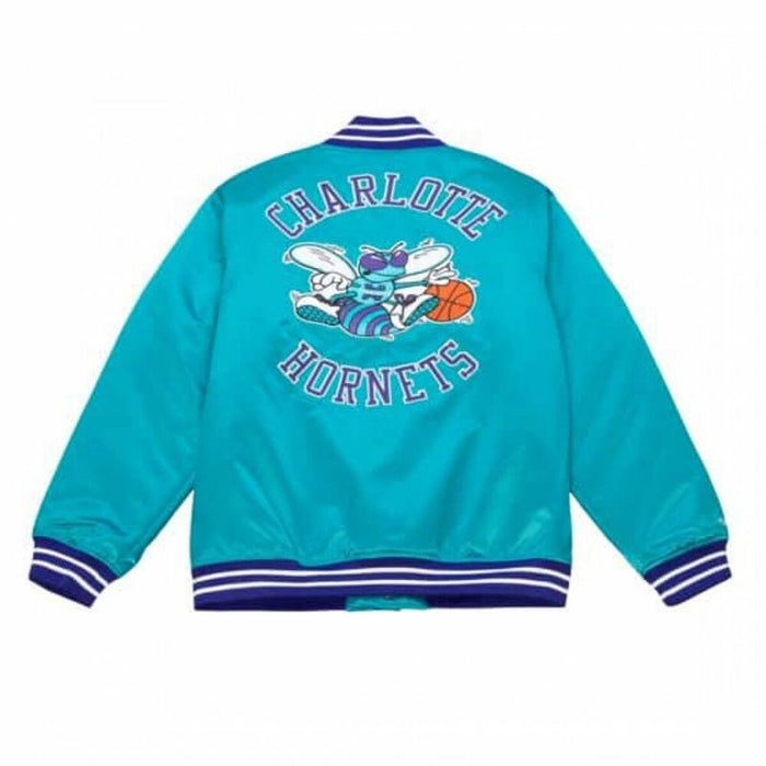 Men's Sports Jacket Mitchell & Ness Charlotte Hornets Blue